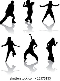 Dancing silhouettes 3