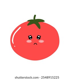 Dancing, Smiling, Happy, Singing Tomato with Different Faces and Emotions