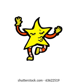 Tanzstar-Cartoon