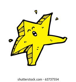 dancing star cartoon