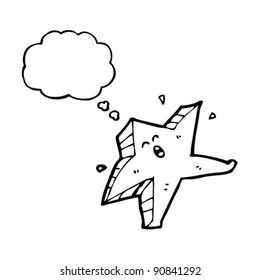 Tanzstar-Cartoon-Charakter