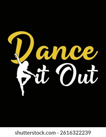 Dancing T shirt Design n art