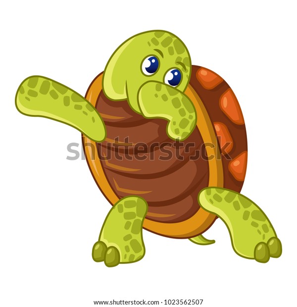 Dancing Turtle Icon Cartoon Illustration Dancing Stock Vector (Royalty ...