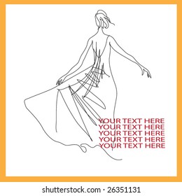 Dancing woman