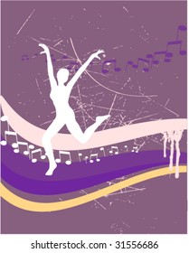 dancing woman