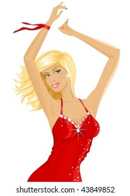 Dancing woman