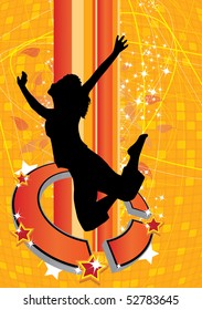 Dancing woman