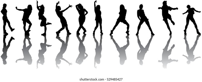 Dancing woman