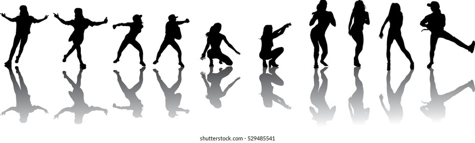 Dancing woman