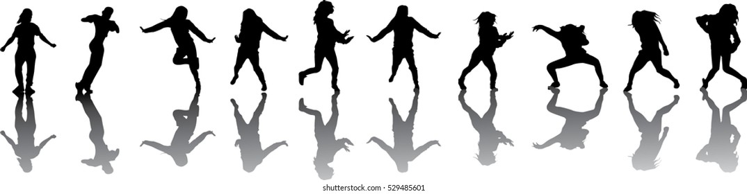 Dancing woman