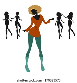 Dancing women