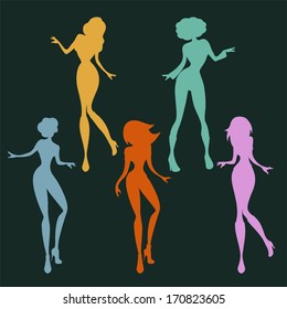 Dancing women