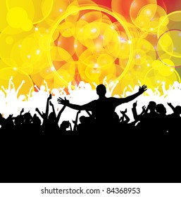 Dancing Young People