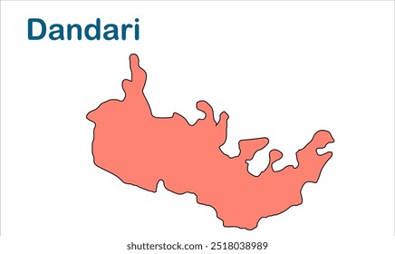 Dandari subdivision map, Begusarai District, Bihar State, Republic of India, Government of Bihar, Indian territory, Eastern India, politics, village, tourism