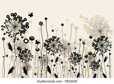Dandelion background