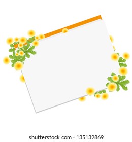Dandelion  card