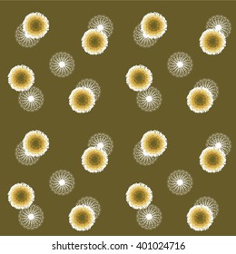 dandelion dot pattern