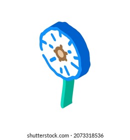 dandelion flower isometric icon vector. dandelion flower sign. isolated symbol illustration