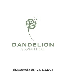 Blumenlogo und Vektordesign