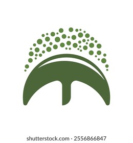 Dandelion Flower Logo Vector Icon Template Illustration