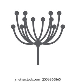 Dandelion Flower Logo Vector Icon Template Illustration