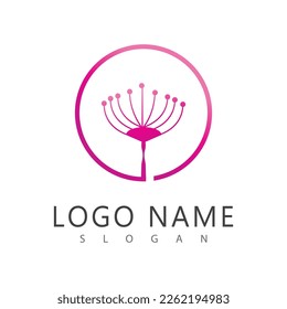 Logo-Vektorgrafik und Symbolvorlage für Lüster
