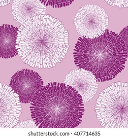 dandelion flower pattern