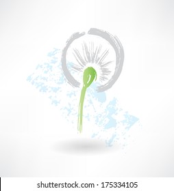 dandelion grunge icon