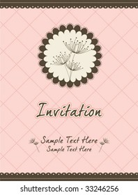 dandelion invitation template 07