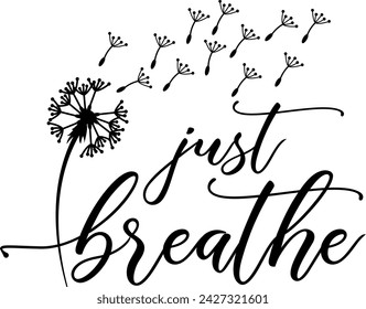 Dandelion Just Breathe Digital EPs Vector graphics File