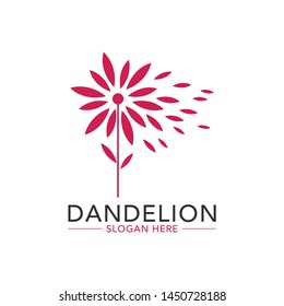 Dandelion Logo Template Stock Vectors