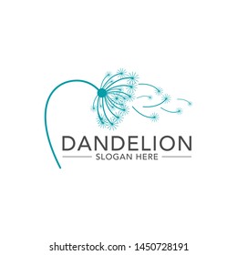 Dandelion Logo Template Stock Vectors