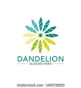 Dandelion Logo Template Stock Vectors