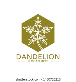 Dandelion Logo Template Stock Vectors