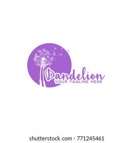 Dandelion Logo Vector