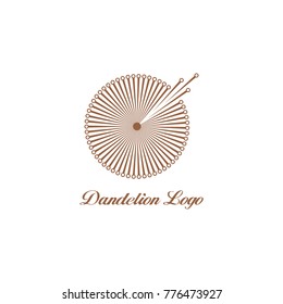 dandelion logo vector