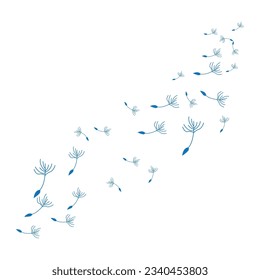 Dandelion Logo, Vector Plant Dandelion flower, Design Icon Template