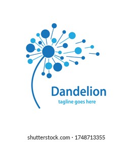 Dandelion symbol vector icon illustration design