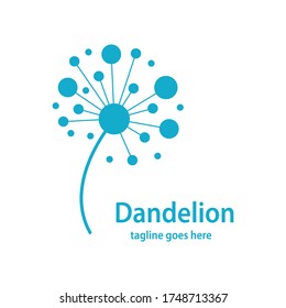 Dandelion symbol vector icon illustration design