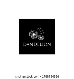 Dandelion Taraxacum Flower Symbol Logo