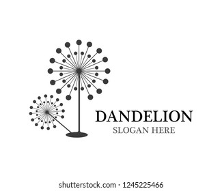 Dandelion vector illustration design