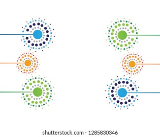 Dandelion vector illustration design