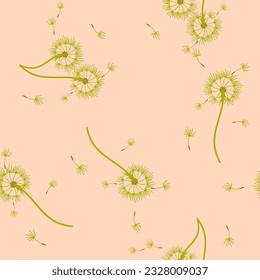 Lüster für Ihr Design im abstrakten Stil. Abstrakter, schöner Hintergrund. Natürlicher Hintergrund. Vektor-Textur. Nahtlose Blumenmuster in Blüte. Modernes Kunstdesign.