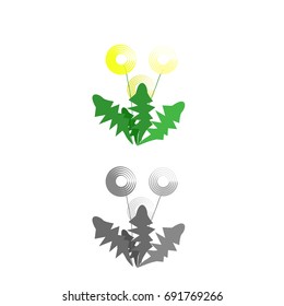 Dandelions vector