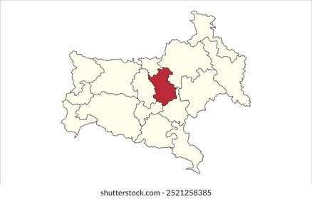 Dandkhora Katihar mapa, Distrito de Katihar, Estado de Bihar, República de la India, Gobierno de Bihar, territorio indio, India oriental, política, aldea, turismo