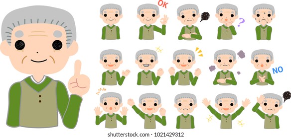 Dandy old man set.eps
This is a vector illustration.