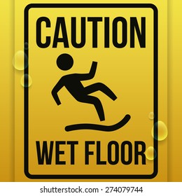 Danger advert design over white background, vector illustration.