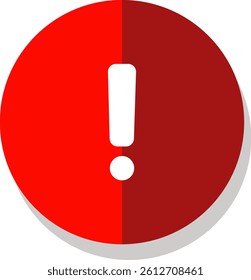 Danger Alert Symbol with Red Border – Safety Warning Vector