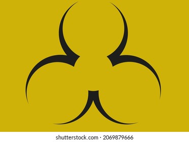 danger, biohazard, vector biohazard, logo biohazard, logotype biohazard.
