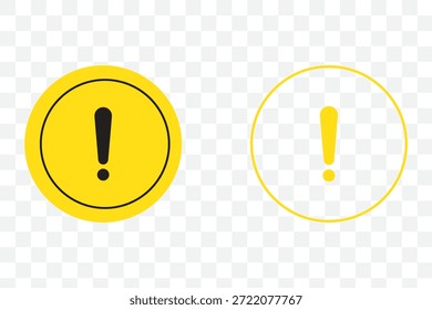 Symbolsatz Gefahrenwarnung oder Warnhinweis Warnhinweis Aufmerksamkeit. Vektorsymbol in einem schwarz ausgefüllten und umrissenen Stil. Sicherheitszeichen.